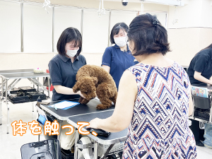 お客様にご協力いただいて勉強！①